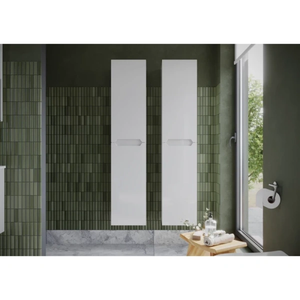 шкаф-пенал sancos norma 2.0 подвесной белый глянцевый 35 см. арт. pnr2.035w