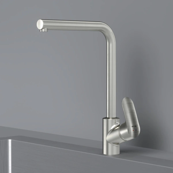 смеситель для кухни am.pm like f8005011 сатин