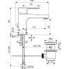 смеситель для раковины ideal standard cerafine d bc685aa