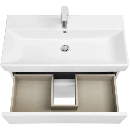 тумба белый матовый 76 см roca oleta a857640501