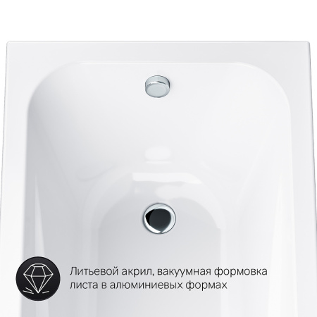 акриловая ванна am.pm sense 170x70 w76a-170-070w-a