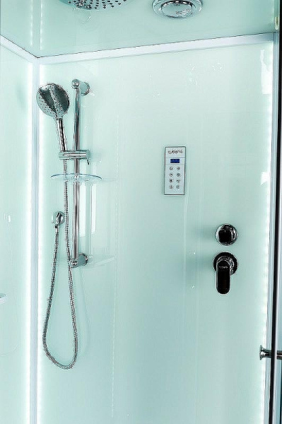 душевая кабина esbano es-l115cr 115x85 r eskl115crr без гидромассажа