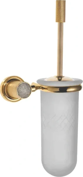 Ёршик для унитаза Boheme Royal Cristal 10933-G золото