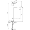 смеситель для раковины без донного клапана ideal standard ceraplan bd236xg