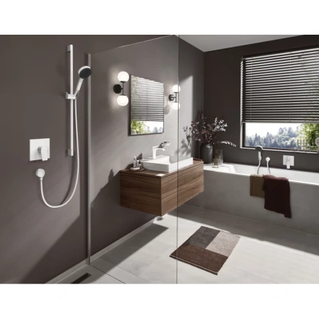 смеситель для раковины с донным клапаном hansgrohe vivenis 75010700