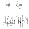 запорный вентиль fantini venezia 29 95 n291sb цвет nickel pvd