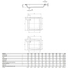 стальной поддон 90х70 см kaldewei sanidusch 539 с покрытием easy-clean