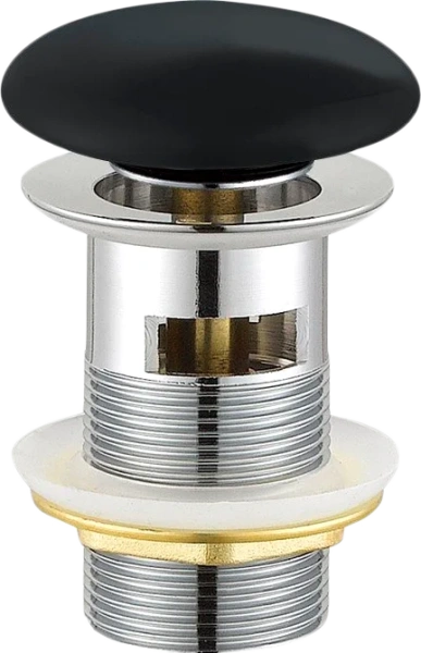 Донный клапан Cezares Czr CZR-SAT7-NERO клик клак Черный