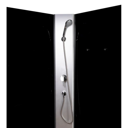 душевая кабина niagara eco 90x90 e90/40/tn/bk без гидромассажа