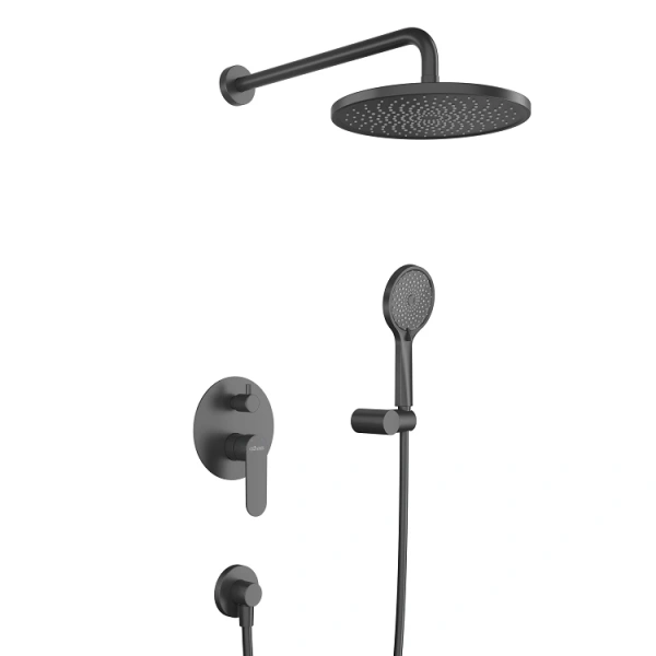 душевая система cezares stylus stylus-dset-nop черная матовая