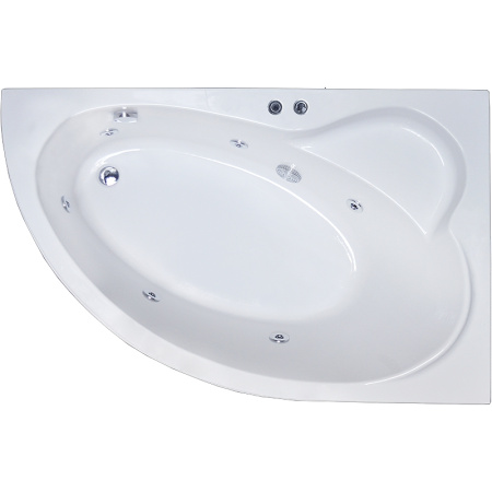 Акриловая ванна Royal Bath Alpine Standart 150x100 RB819100ST-R с гидромассажем