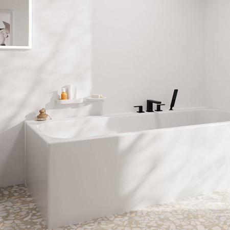 полка hansgrohe wallstoris 27915700, матовый белый