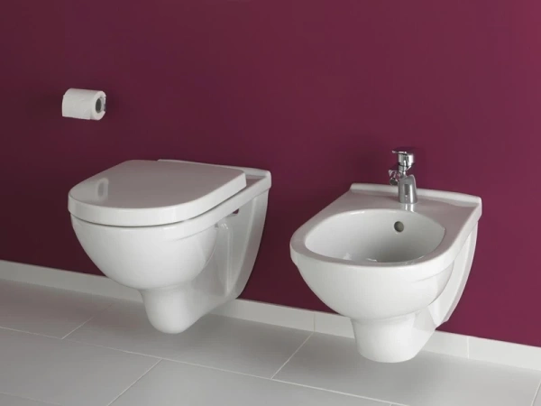 унитаз villeroy & boch o'novo 5660h101 подвесной, с сидение микролифт, цвет альпийский белый