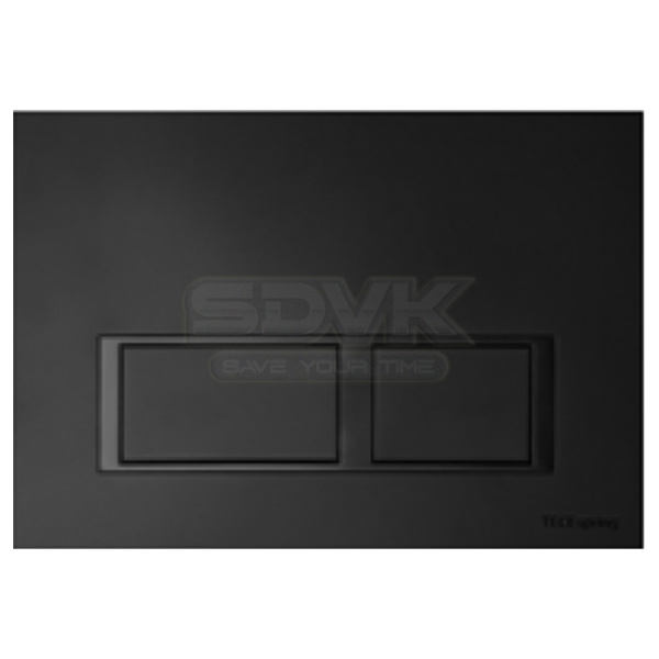 система инсталляции для унитазов tece tecespring r s955204 с кнопкой смыва черный матовый