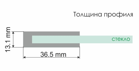 дверь для душевой кабины wasserkraft vils 120 56r05 профиль цвет хром стекло прозрачное