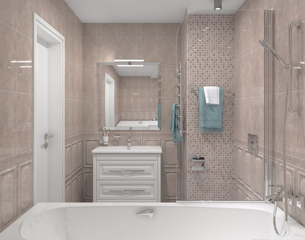 Керамическая плитка Kerama Marazzi Гран Пале беж 6341 настенная 25х40 см