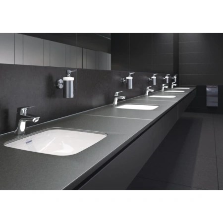 смеситель для раковины 70, с донным клапаном hansgrohe logis 71070000