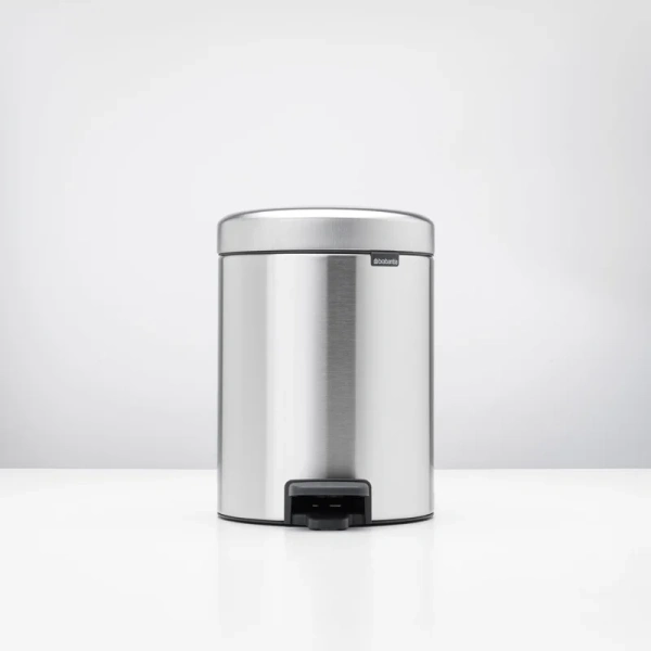 Мусорное ведро Brabantia NewIcon 280467 2х2 л, стальное матовое