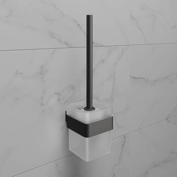 Ёршик для унитаза Lemark Smooth line 9766021 графит