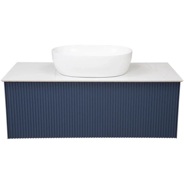 тумба синий матовый 95,2 см la fenice terra fnc-01-ter-bg-100