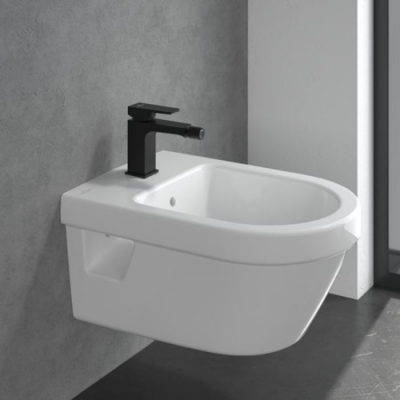 смеситель для биде villeroy & boch architectura tvb125001000k5 черный матовый