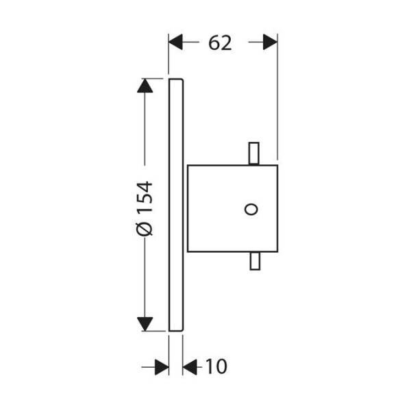запорный вентиль axor starck 10970000
