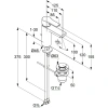 смеситель для раковины с донным клапаном kludi zenta sl 482903965