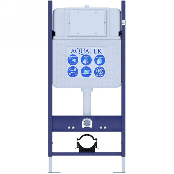 инсталляция aquatek eco standart 50 ins-0000014 для унитаза без клавиши смыва