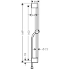 душевой гарнитур hansgrohe pulsify s unica 24400670