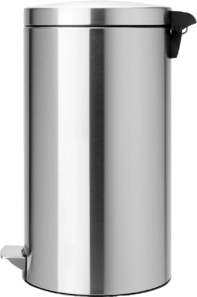 Мусорное ведро Brabantia Pedal Bin 424229 20+20 л, стальное полированное