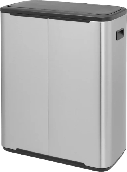 Мусорное ведро Brabantia Bo Touch Bin 223082 60 л, стальное