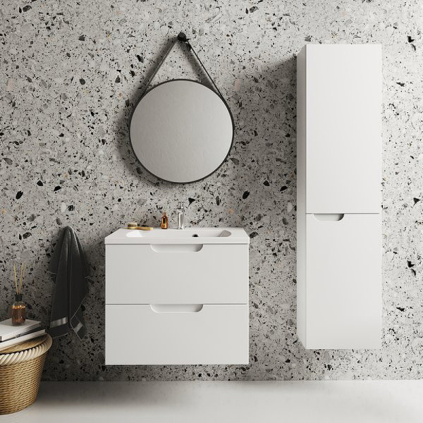 шкаф пенал ravak sb classic ii 40 r x000001474 подвесной белый