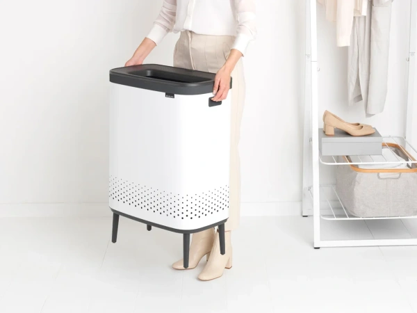 Корзина для белья Brabantia 200540 белая