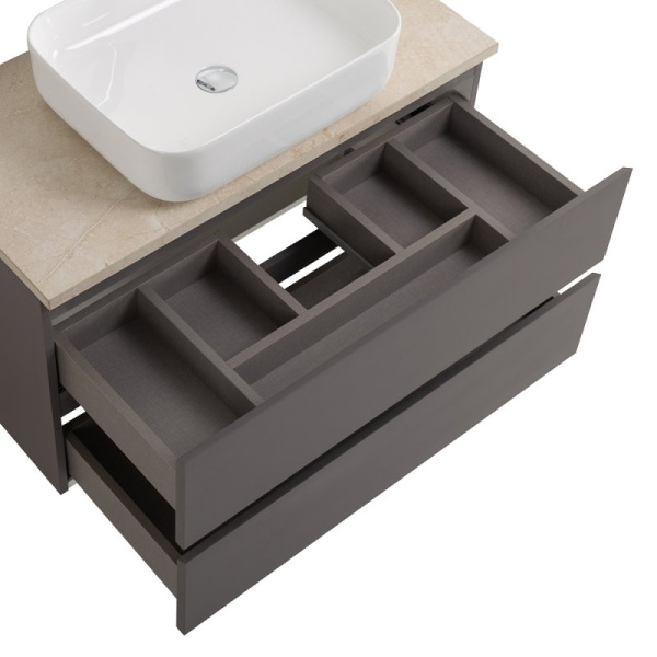 столешница под раковину belbagno 100 kep-100-grn granito