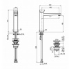 смеситель для раковины fima carlo frattini next f3931lncr