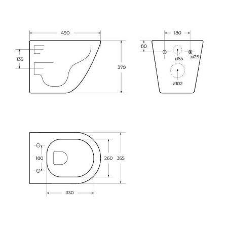 унитаз подвесной belbagno sfera-r bb046chr/bb870sc, с сиденьем микролифт, цвет белый