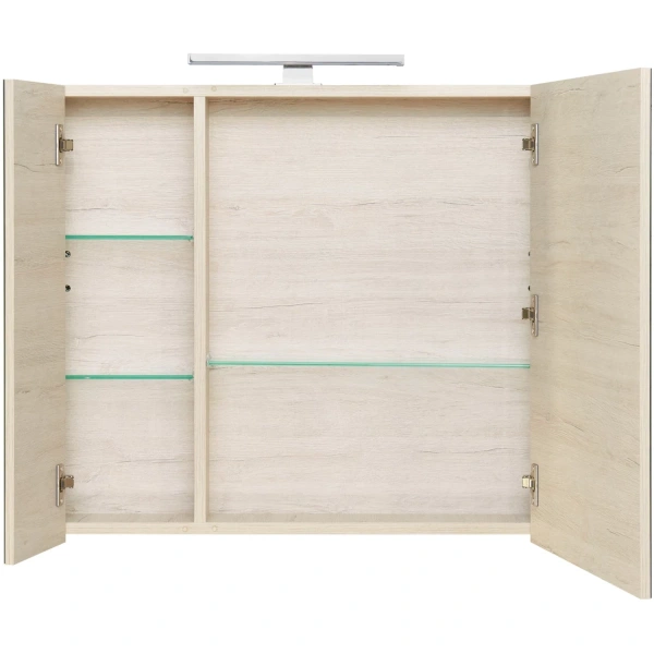 зеркальный шкаф 76x65 см дуб верона roca etna 857304445