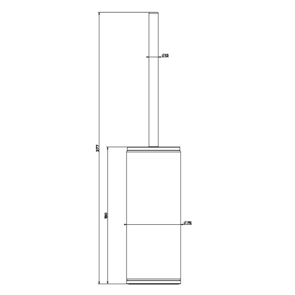 Ершик для унитаза Gessi Inciso 58543#149