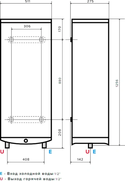 накопительный водонагреватель ariston abse vls pro pw 3700700 электрический, 100л