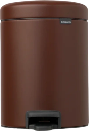 Мусорное ведро Brabantia NewIcon 208546 5 л, коричневое