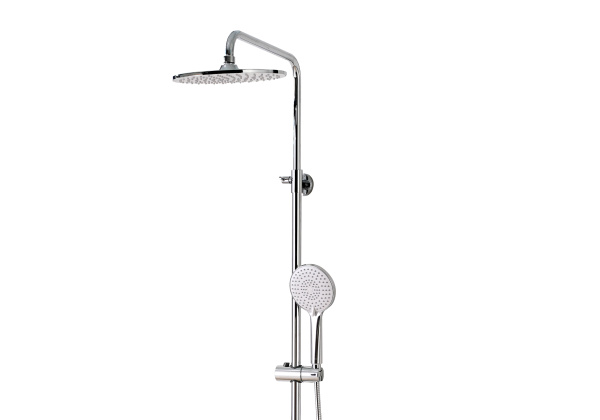 aq2860cr ника душевая система (смеситель для душа) 3 jet 250 мм