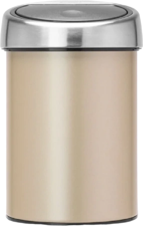 Мусорное ведро Brabantia Touch Bin 304668 3 л, шампань