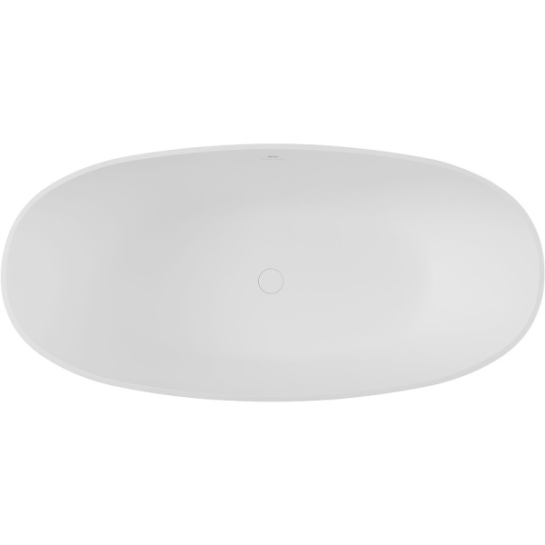 ванна из искусственного камня allen brau krion oval 170x80 2.35003.21 без гидромассажа