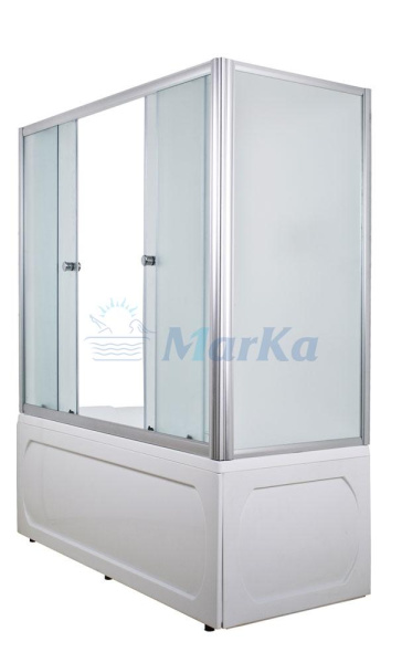 акриловая ванна marka one viola 150x70, 01ви1570 без гидромассажа