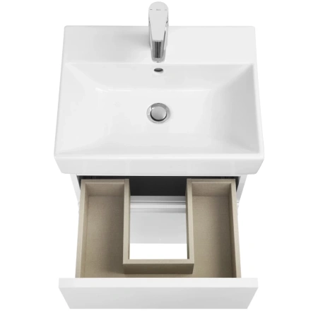 тумба белый матовый 46 см roca oleta a857638501