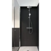 душевая система с термостатом hansgrohe crometta s 240 1jet showerpipe, ecosmart, 9 л/мин 27268000