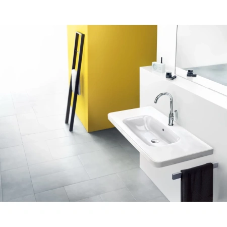 смеситель для раковины 210, с донным клапаном hansgrohe logis 71130000