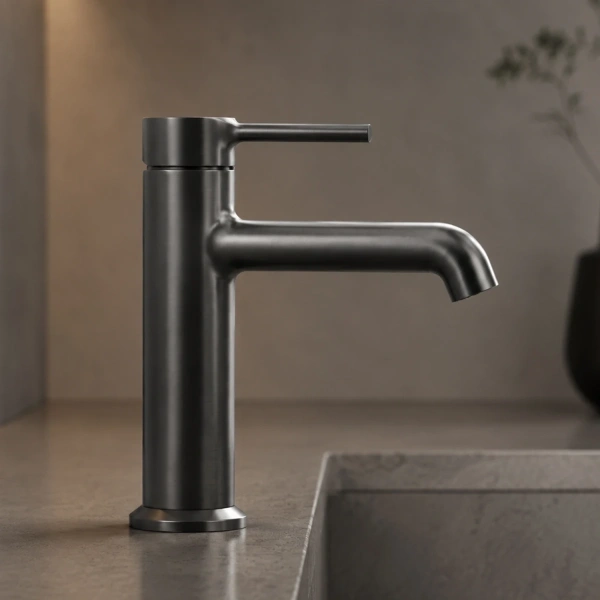смеситель для раковины wasserkraft rhein 9903gr графит