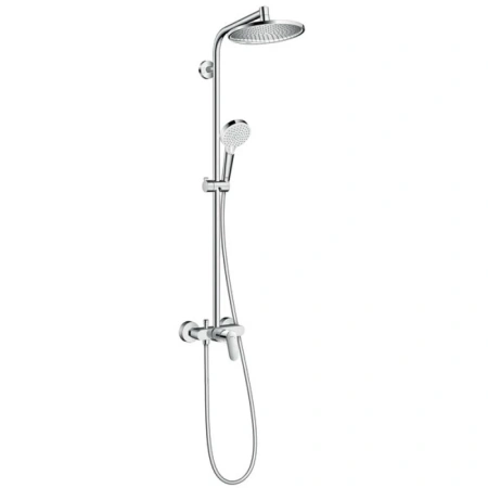 Душевая система Hansgrohe Crometta S 240 1jet Showerpipe EcoSmart 27269000