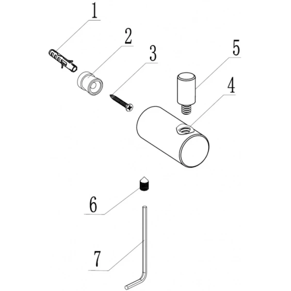 Крючок Abber Osten 316 AA1851BG для ванны, золотой матовый